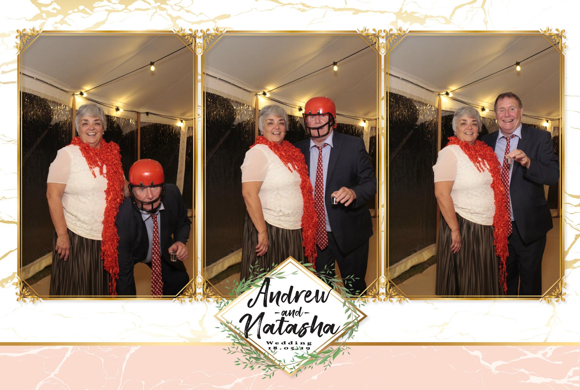Andrew & Natasha's Wedding  | View more photos from the event at gallery.myphotoboothexperience.co.uk/u/MyPhotoBoothExperienceLtd/Andrew-Natashas-Wedding
